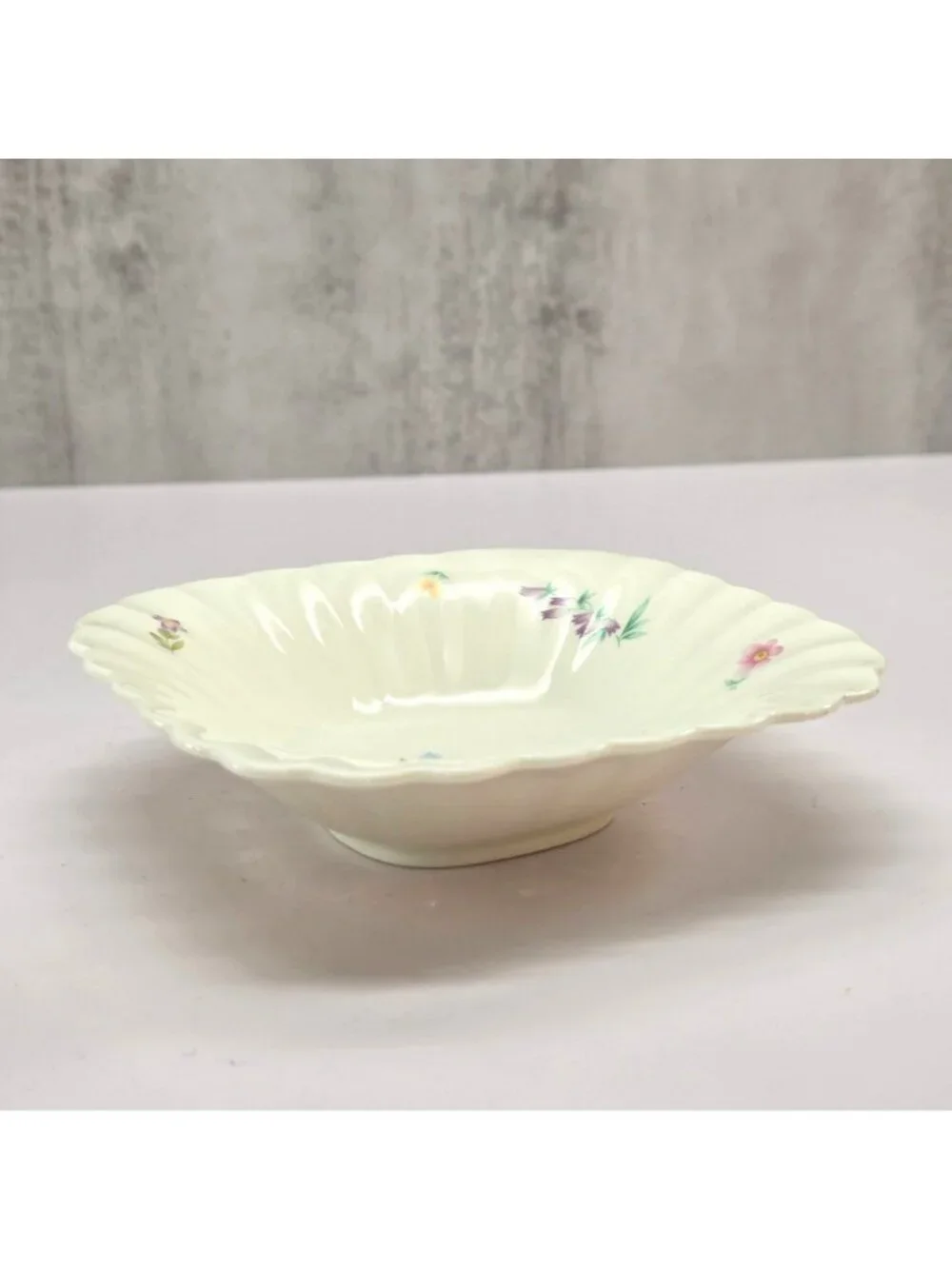 Mikasa Gentle Breeze Square Bowl Floral Design Japan Candy Dish 5